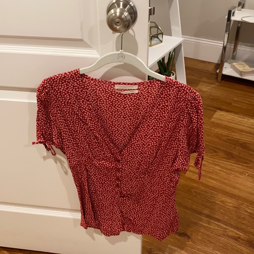 Urban outfitters red top